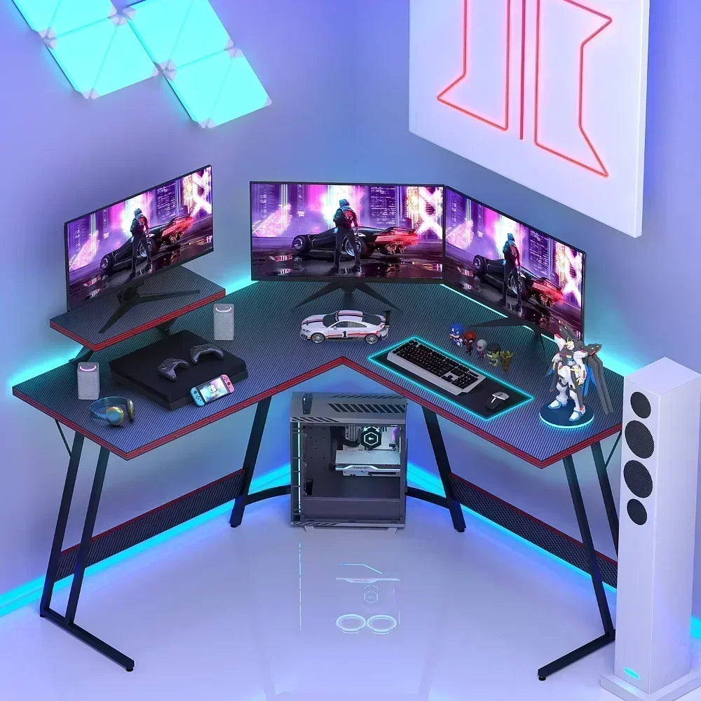 51" L-Shaped Gaming Desk