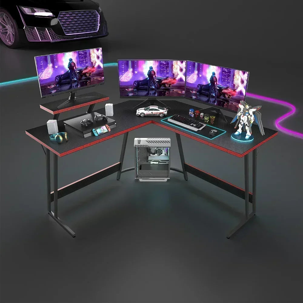 51" L-Shaped Gaming Desk